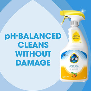 Pledge Everyday Clean Multisurface Cleaner Spray for Hard Surfaces, 25oz (Pack of 3)