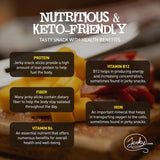 jerky.com 26pc meat sticks variety pack with pork, turkey, ham, beef & cheese sticks, gluten free & keto