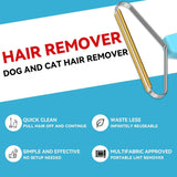 Pet Hair Remover, Dog and Cat Hair Remover, Wool Hair Remover, Carpet Rake for Pet Hair Removal, Carpet Rake, Pile Brush, Hand Shaver for Carpets, Car Cushions, Sofas, Pet Beds, Furniture & Rug