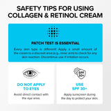 SimplyVital anti-aging collagen and retinol face cream, 1.7 fl oz, gently hydrates and firms skin