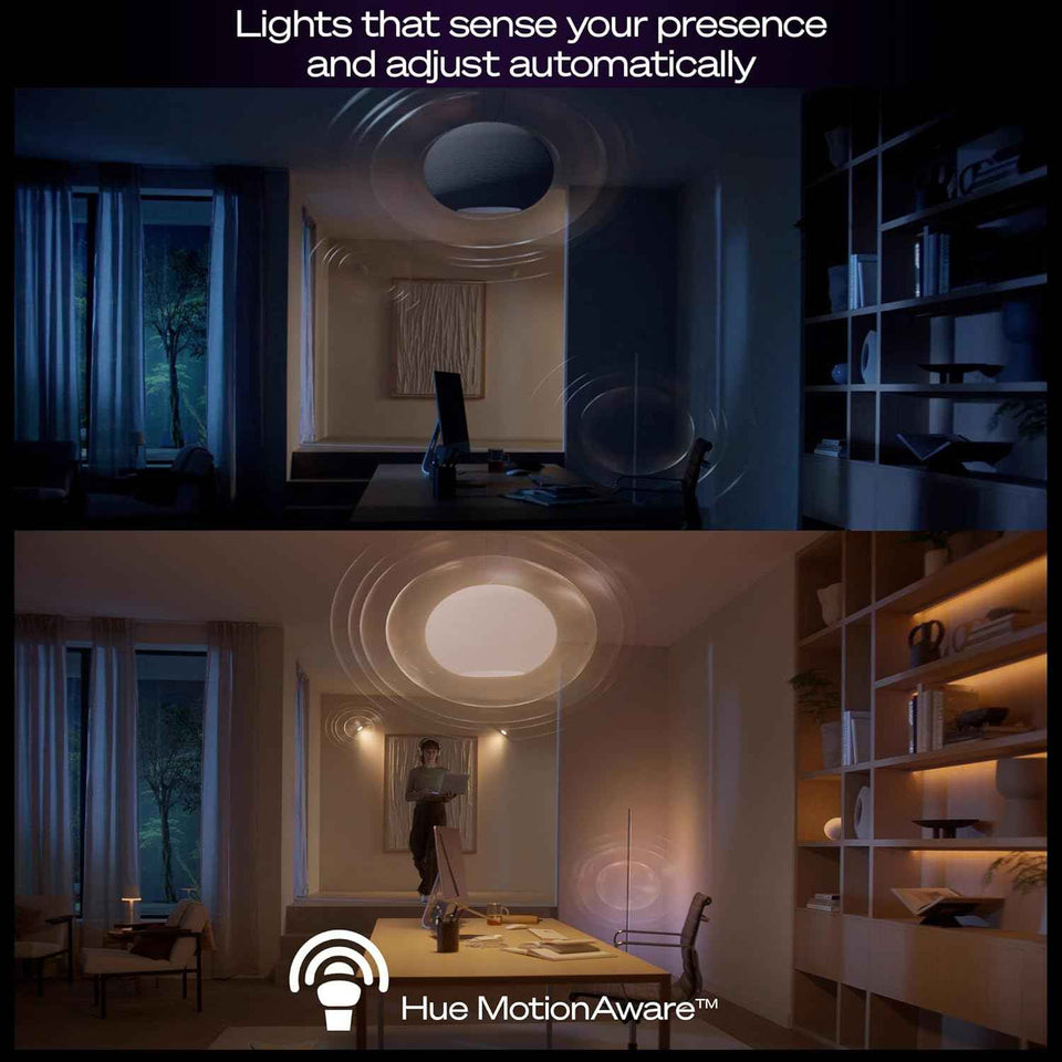 Philips Hue Bridge Pro, wireless smart light hub, supports 150+ lights & 50+ accessories, HomeKit, Alexa, Google, Samsung SmartThings