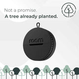 ROAM SMART TRACKER - Bluetooth Tracker & Item Locator for Keys, Wallet, Luggage, Kid & Pet Gear, (iOS, Android Compatible), No App or Subscription, Fast Setup, Waterproof | 2-Pack, Black & Blue