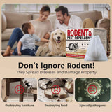 Mouse Repellent 36 Balls, Peppermint Rodent Repellent for Indoor & Outdoor Use, Long-Lasting Safe Mice Deterrent, Natural Effective Moth Balls for Rodent Control for Home, Car & Garden