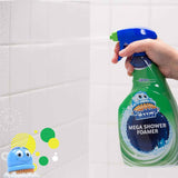 Scrubbing Bubbles Mega Shower Cleaner Spray with Foaming Action and Rainshower Scent