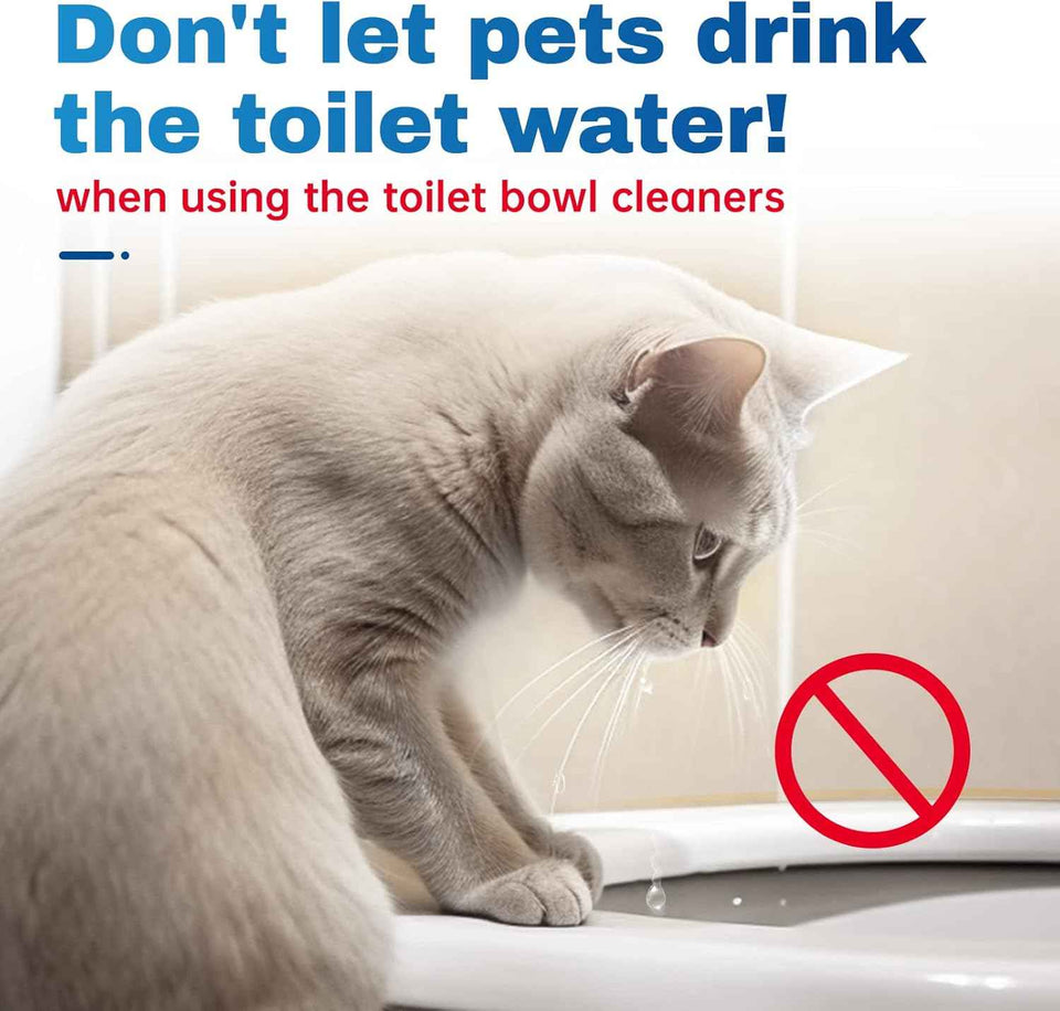 Vacplus Toilet Bowl Cleaner Tablets 12 PACK, Automatic Toilet Bowl Cleaners with Bleach for Deodorizing and Descaling, Bathroom Cleaner Against Tough Stains