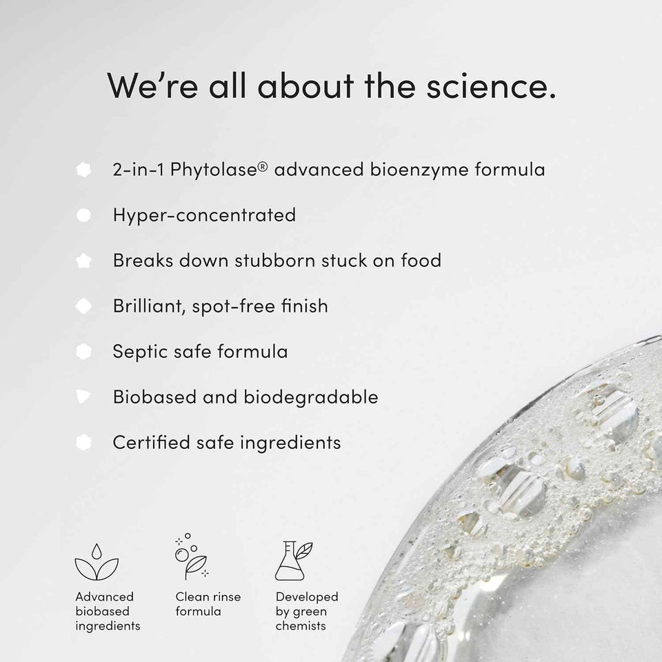 Dirty Labs Scent-Free Dishwasher Detergent and Booster, 48 Loads, Ultra Clean, Spot Free, Hyper Concentrated