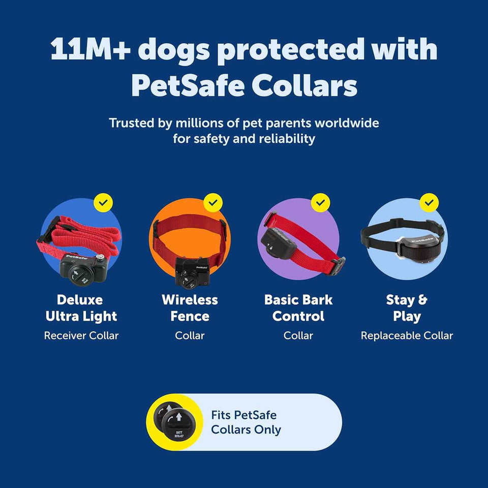 PetSafe Rfa-67d-11 Dog Collar Batteries Waterproof Lithium Metal 2-Pack 6V Replacement for PetSafe Systems