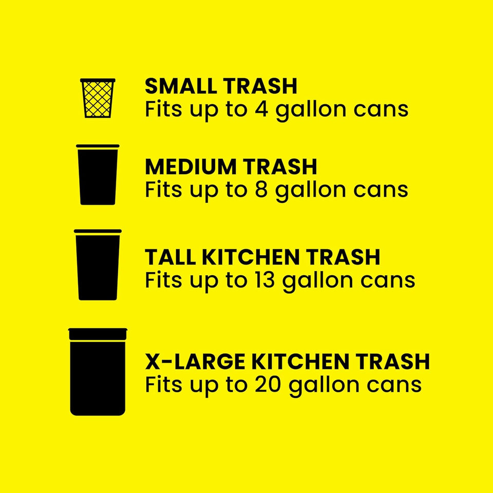 Glad ForceFlex 13-gallon tall kitchen trash bags with gain fresh clean scent, 40 count