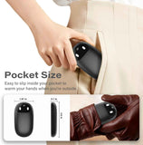 Hand Warmers Rechargeable 2 Pack, AI Smart Chips 20Hrs Long Safe Heat, Magnetic Electric Hand Warmers, Gifts for Christmas, Outdoor, Golf, Hunting, Camping Accessories