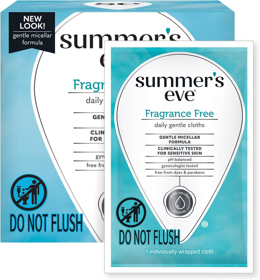 Summer's Eve 12-count Ultimate Odor Protection Daily Feminine Wipes with pH-balanced boric acid formula
