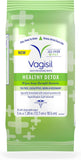 Vagisil odor block daily freshening wipes for feminine hygiene in resealable pouch, hypoallergenic, gynecologist tested, 20 wipes pack of 3