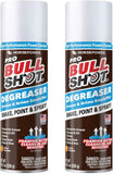 Bull Shot Degreaser Pro, Foaming Degreaser & Grime Remover, Heavy-Duty, AS SEEN ON TV, Residue-Free, Shake, Point & Spray, Emulsifies Grease, Oil Splatters, Glue, Tape Residue & More - Made in the USA