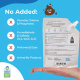 Miss Mouth's Messy Eater Stain Treater - 16oz Refill - Newborn & Baby Essentials - No Dry Cleaning Food, Grease, Coffee Off Laundry, Underwear, Fabric