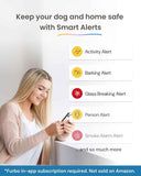 Furbo 360° Dog Camera [Subscription Required] Unlock w/Paid Plan: Home Security & Dog Safety Alerts, Rotating Pet Treat Toss, 2-Way Speaker (Low Risk, 3mo Min. Cancel Anytime)