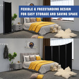 Room Divider 6FT Portable Room Dividers and Folding Privacy Screens, 88'' W Fabric Divider for Room Separation, 4 Panel Partition Room Dividers Screen