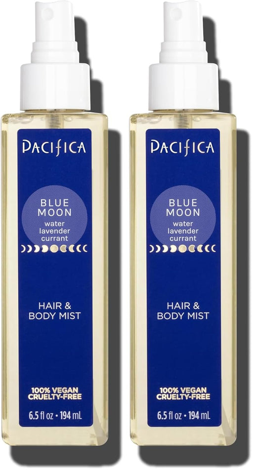 pacificas island vanilla 6oz hair and body mist, paraben-free, no alcohol, vegan and cruelty-free for women
