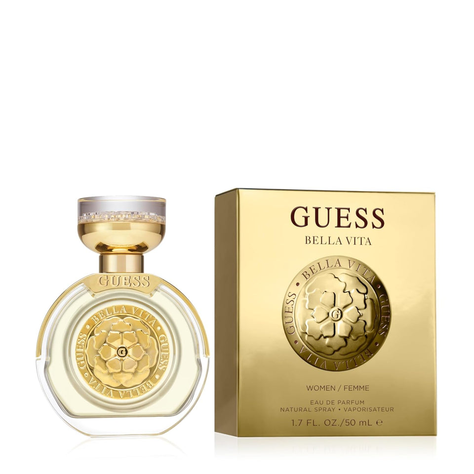 Guess bella vita 1.7 fl oz eau de parfum perfume spray for women with fruity floral oriental fragrance