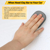 Car clay bar 4 pack 400g premium grade detailing cleaner kit no scratch magic clays bars for auto SUV RV truck