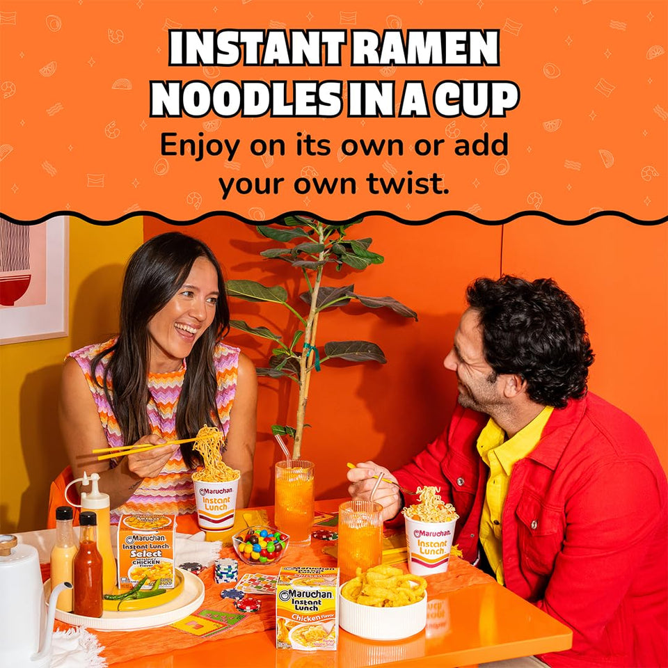 Maruchan Instant Lunch Chicken Flavor, 2.25 Ounce (Pack of 12) (4178990121)