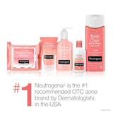 Neutrogena Oil-Free Acne Face Wash Pink Grapefruit Foaming Scrub - Facial Cleanser with Salicylic Acid for Clear Skin, Exfoliating Acne Treatment for Oily Face, 6.7 fl. oz., 3-Pack