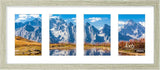 Vittanly 11x14 Collage Picture Frame, Displays 5Pcs 4x6 Pictures with Mat or 1Pcs 11x14 without Mat for Wall Mounting, Picture Frames Collage Wall Decor in Black, 1 Pack