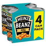 Heinz 415g baked beans 4-pack food cans from England