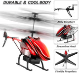 BUSSGO RC Helicopter, Remote Control Helicopter for Kids with 30Mins Flight(2 Batteries), 7+1 LED Light Modes, Altitude Hold, RC Toys for Boys Girls