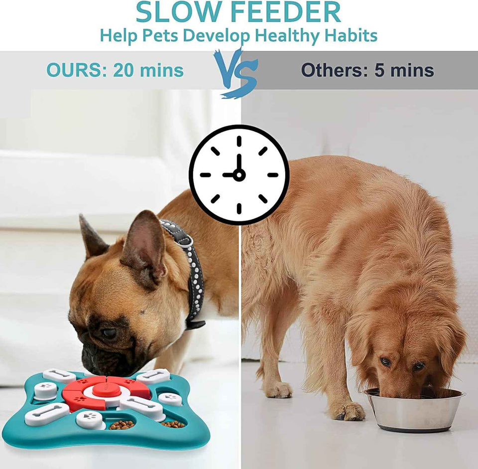 Dog Puzzle Toys - Interactive IQ Training Toys for Puppies, Cats, Dogs