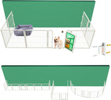 fxw homeplus unleashed 24 inch 6 panels dog pen black patented