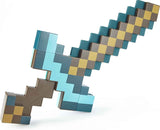 Mattel Minecraft Transforming Diamond Sword & Pick-Axe Kid-Sized 2-in-1 Toy Accessory for Role-Play & Costumes (Amazon Exclusive)