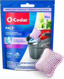 O-Cedar PACS Hard Floor Cleaner, 10-count, lavender scent, 97% natural ingredients, safe for all hard floors