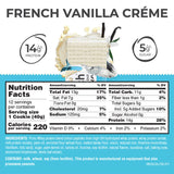 Power Crunch Protein Wafer Bars, High Protein Snacks with Delicious French Vanilla Creme Flavor, 1.4 Ounce, 12 Count