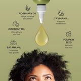 Lebanta Batana Oil For Hair Growth - 100% Pure, Raw & Natural Blend With Organic Castor, Pumpkin Seed, Coconut and Rosemary Oil - Thicker, Stronger Hair Gifts For Men & Women Scalp (1 Pack)