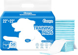 COCOYO Best Value 22"x22" Dog Training Pads 50 Count | Dog Pee Pads | Super Absorbent Puppy Pads,White