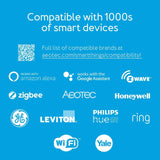 Aeotec Smart Home Hub, Works as a SmartThings Hub, Z-Wave, Zigbee, Matter Gateway, Compatible with Alexa, Google Assistant, WiFi