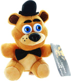 Funko Five Nights at Freddy's Fazbear 6" Plush, Brown, FNAF Collectible Toy