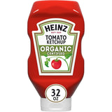 heinz organic tomato ketchup 32 oz bottle non-gmo kosher certified