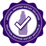 swiffer wetjet multi-surface floor cleaner with febreze refill 1.25 liter pack of 2