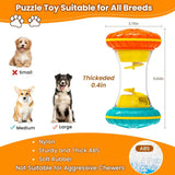 Interactive Dog Puzzle Toys for Boredom and Enrichment, Slow Feeder Treat Dispenser for Dogs, 7-Part Puzzle