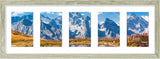 Vittanly 11x14 Collage Picture Frame, Displays 5Pcs 4x6 Pictures with Mat or 1Pcs 11x14 without Mat for Wall Mounting, Picture Frames Collage Wall Decor in Black, 1 Pack