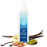 pacificas island vanilla 6oz hair and body mist, paraben-free, no alcohol, vegan and cruelty-free for women