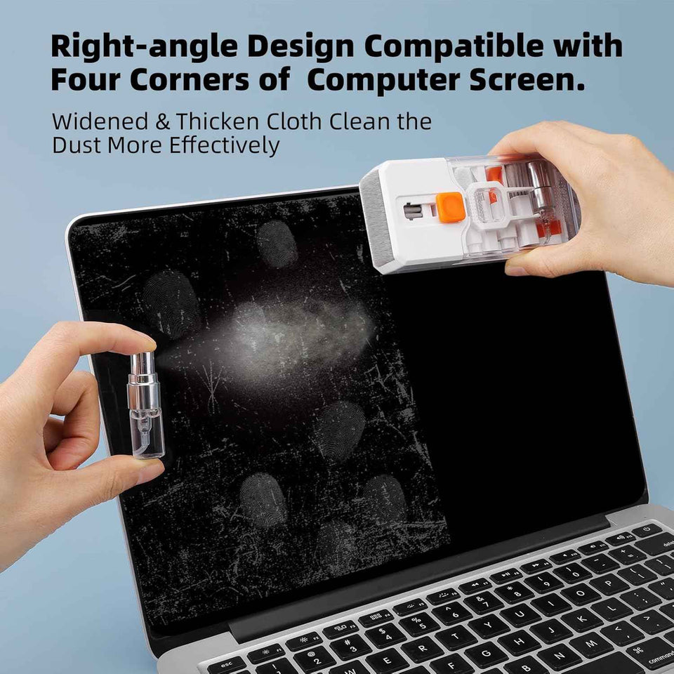 10-in-1 Computer Screen Cleaning Brush Tool, Multi-Function PC Electronic Cleaner Kit