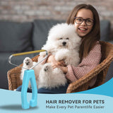 Pet Hair Remover, Dog and Cat Hair Remover, Wool Hair Remover, Carpet Rake for Pet Hair Removal, Carpet Rake, Pile Brush, Hand Shaver for Carpets, Car Cushions, Sofas, Pet Beds, Furniture & Rug