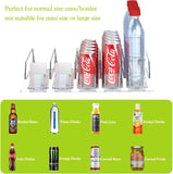 Drink Organizer for Fridge - Self Pushing Fridge Drink Organizer, Holds up to 25 Cans