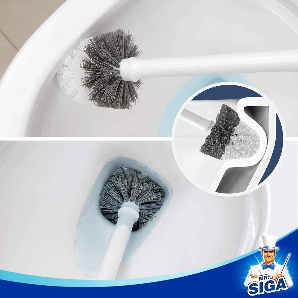 Premium Quality MR.SIGA Toilet Bowl Brush and Holder