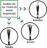 Caldwell's Pet Supply Co. Dog Potty Bells for All Breed Puppies and Adult Dogs, Adjustable Door Handle Strap