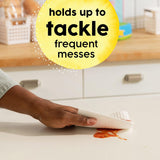 Bounty Essentials Select-A-Size Paper Towels, White, 2 Triple Rolls, Convenient Absorbency and Reduced Waste