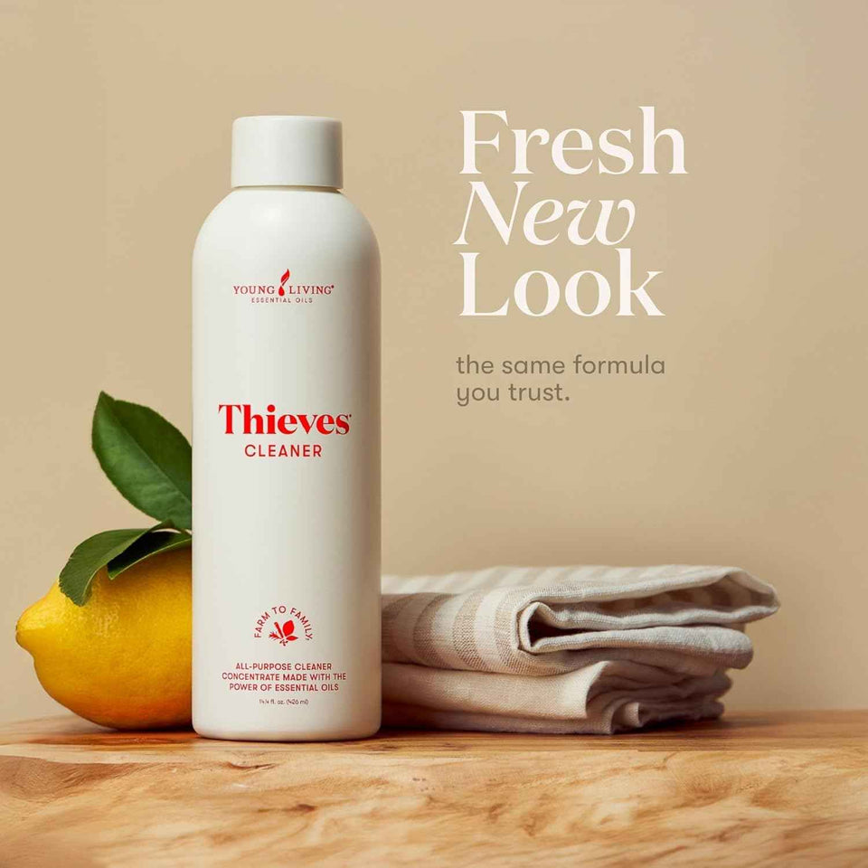 Thieves Household Cleaner | Plant-Based Multi-Surface Solution Infused with Essential Oils for Floors, Carpets, Glass, Counters, Appliances