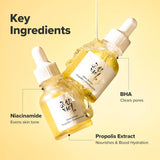 Beauty of Joseon 30ml Propolis and Niacinamide Hydrating Facial Serum for Uneven Skin Tone