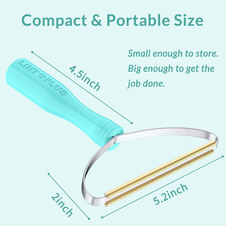 lintplus deep cleaner pro pet hair remover for multi fabric edge and carpet rake scraper, easy to use and durable